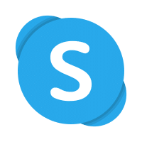 Skype Logo pieni