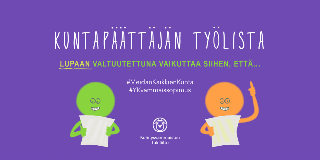 teksti: kuntapäättäjän työlista