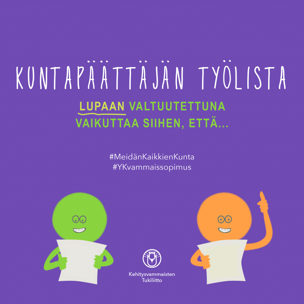 teksti: kuntapäättäjän työlista