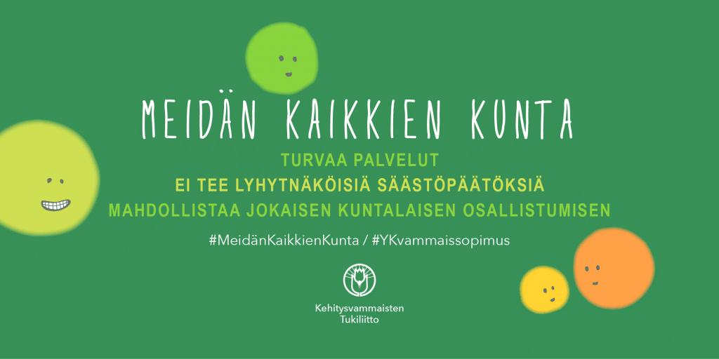 meidän kaikkien kunta: tukiliiton 3 tavoitetta