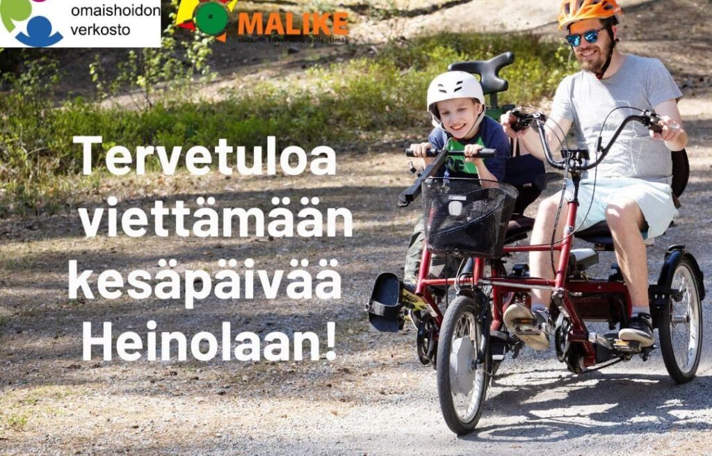 Tervetuloa viettämään kesäpäivää Heinolaan! Suomen omaishoitajien verkosto Malike